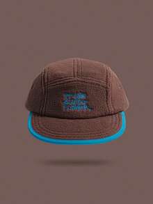 日系复古五片式拼接棒球帽男女夏季薄款透气防晒时尚贴布速干帽子 - 彩色 - 查看 7