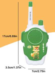 New Walkie Talkie 2pcs Kids Long Distance Electronic Toys Children Baby Radio Phone For Boys Girls Christmas Birthday Gift - Multicolor - View 9