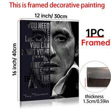 1pc Movie Posters Wall Art,Vibrant And Fashionable Movie Quotes Party Decor Room,Movie Character Portrait Lovers Style Aesthetic, Canvas Wall Art,Posters For Room,Home Decor,Room Decor Aesthetic,Room Decoration Stuff.Room Decor, Optional Frame