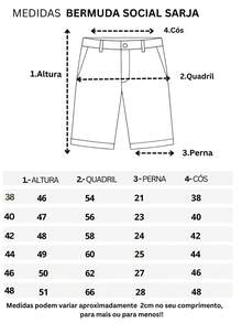 Men's Social Bermuda Shorts Classic Twill Tailored Twill Colorful Denim - Xám - Xem 8