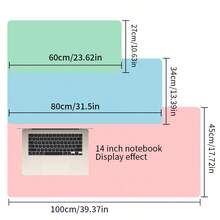 1 件防水防污桌垫，适用于梳妆台、化妆台、写字台、学生宿舍、办公室