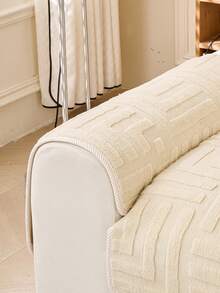 1 Stück Sofakissenbezug für alle Jahreszeiten, moderner minimalistischer rutschfester Sofasitzpolster, staubdicht und waschbar, weich und farbbeständig, tierfreundlicher Schutzbezug, anpassbar für Ecksofas, Schlafzimmer, Büro, Wohnzimmer