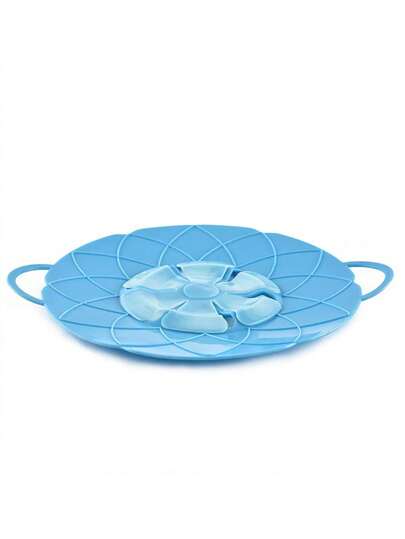 1 Stück Silikon Überlaufschutz Deckel, mikrowellen- und küchenfest, hitzebeständige Dampfgarer Abdeckung