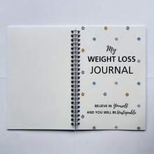 Fitness Diary Planner - Ultimate Fitness & Weight Tracker | Weekly Workout, Diet & Habit Management, Daily Motivation & Progress Tracking