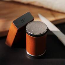 Rolling Knife Sharpener For Straight Edge Knife Sharpener Kit With 15/20° Degree Magnetic Angle For Kitchen Knives Whetstone Set