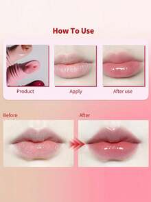 Leoyol 1pc MoisturizingLipstick Clear Moisturizing Lip Oil