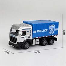 Alloy Construction Vehicles, Fire Truck Toys, Construction Crane Toy Series, Excavator, Mixer Truck, Bulldozer, Forklift, Dump Truck, Vehicles, With Lights And Sounds, Suitable As Birthday Gifts For Toddlers, Kids, Boys And Girls - Multicolor - View 38
