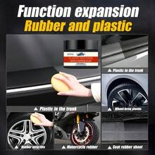 Upgraded Car Interior Repair Wax, Powerful Formula - Multifunctional Plastic Care Wax, Dashboard, Seat, Center Console Maintenance Agent, Anti-Aging Protection, Anti Whitening, Suitable For Car Seat Covers And Wood Plastic Materials