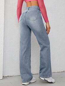 Women Jeans - Light Wash - View 2