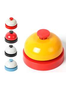 金属蜂鸣器铃铛配套手拍铃抓麦宠物训练召唤手按服务铃铛装置1个 - 多色 - 查看 5