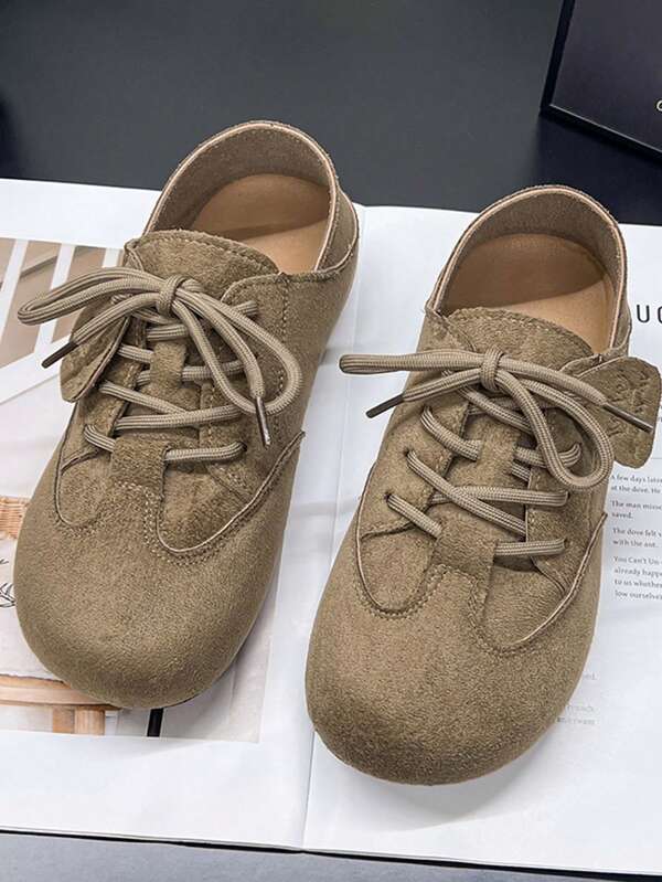 2025 Neue Lässig Schnür-Sportschuhe aus Stoff, einfarbig, vielseitig für Gym, alle Jahreszeiten