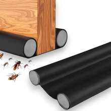 1/2/4 Guardapolvo Cubre Puerta Evita Insecto Impermeable Sellador Polvo Vmingo - Negro - Ver 8