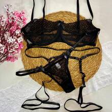 Women Sexy Lingerie - 黑色 - 查看 1