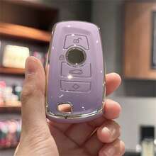 Car Remote Key Case Cover Shell, For BMW 1 2 3 4 5 6 7 Series M5 M6 X3 X4 Keyless Accessories Keychain Christmas Gift