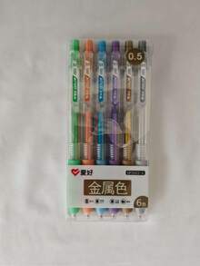 Languo A Set Of 9-Color Large-Capacity Colored Gel Pens, Multi-Color Non-Transparent Doodle Pens, Simple And Cute Ins Style Morandi Color Multi-Color Candy Color Planner Pens, Student Art Character Comic Drawing Note-Taking Colored Pens,For School Supplies,Back To School