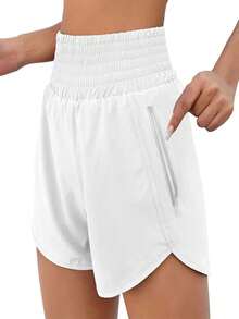 Women's Athletic Shorts High Waisted Running Short Pocket 2.5" Sporty Shorts Gym Elastic Workout Shorts Womens Athletic Shorts High Waisted Running Quick Dry Gym Workout Shorts With Zipper Pockets Women's Shorts,Womens Casual Shorts,Ladies Shorts,Women's Summer Shorts Women's High Waisted Shorts,Women's Casual Stretch Shorts,Women's Denim Shorts,Women's Linen Shorts,Women's Biker Shorts,Women's Athletic Shorts,Women's Flowy Shorts Valentine's Day Shorts For Women,Valentine's Day Women's Shorts,Valentine's Day Casual Shorts For Women,Women's Shorts For Valentine's Day Valentine's Day Clothes Valentine's Day Gift - trắng - Xem 7