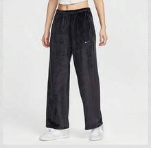 Nike AS W NSW NK CHLL VLR MR OH SWT休閒運動褲 - 黑色 - 查看 1