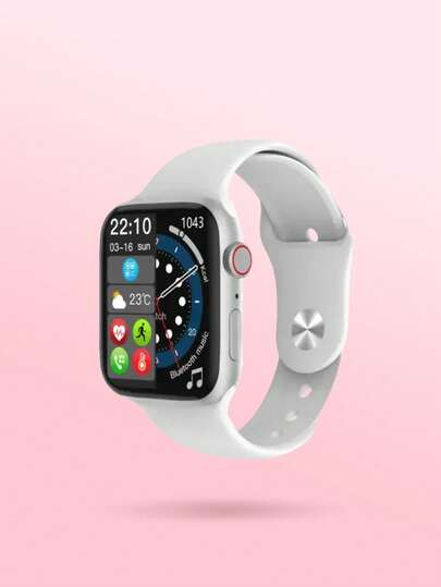 Microwear NEW 2025 HOT 2.07" Unisex Full Touch Smart Watch - Outdoor Sports Fitness Watch, Call Receive& Message Reminder, Multiple Sport Modes, Remote Camera/Music, Activity Tracker, Compatible With Android & IOS, USB Rechargeable,Alloy Case, TPU Strap, Long Battery Life, Christmas Gift, Thanksgiving, New Year Holiday Gift