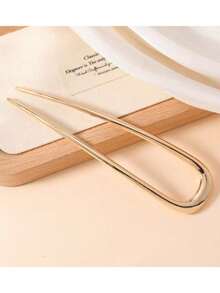 Juego de 3/2/1 piezas de pinzas para el cabello de metal en forma de U grandes y elegantes de color dorado - Adecuadas para cabello grueso y largo, pinzas francesas para el cabello de damas, extensor de moño, pinzas para peinar el cabello, accesorios para el cabello, pasador francés, verano, vacaciones, viajes, accesorios para la cabeza, festival, cumpleaños - Multicolor - Ver 17