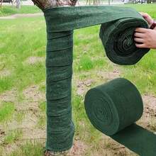 1pc (60ft) Tree Wrap Tape, Winter Tree Trunk Protection Wrap With Fruit Tree Insulation, Moisture Proof And Anti-Pest Function, Shrub Gardening Protective Wrap, Anti-Frost Bandage, Household And Commercial Landscape Wind Resistant Accessory, Thick Absorbent Material Protective Sleeve