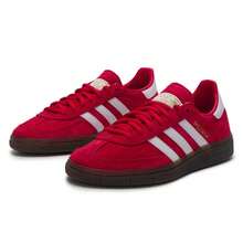 Adidas Originals 休闲鞋 手球专用 轻便减震透气跑步运动通勤回弹休闲鞋 FV1227，男女通用 - 紅/白 - 查看 3