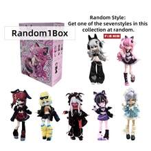 "Ten Thousand Escape Plans" BJD Surprise Blind Box, Movable Joint Doll, Dress-Up Toy, Mystery Box, Holiday Gift, Surprise Gift.Blind Box/Boxes,Surprise Box/Boxes (Random 1 Box)