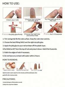 NAIO Nâng tầm phong cách của bạn với 24 móng tay giả dài hình hạnh nhân cho mùa thu và đông, họa tiết hoa và chấm bi, thiết kế bi thép, móng tay giả kiểu Pháp bằng acrylic, bộ móng giả vừa vặn hoàn hảo, bao gồm: 1 miếng gel dẻo và 1 dũa móng. Dễ dàng tạo kiểu móng mùa thu và nghệ thuật móng kiểu Pháp, phù hợp cho phụ nữ và các cô gái sử dụng hàng ngày, đi làm, dự tiệc. - Nhiều màu - Xem 5