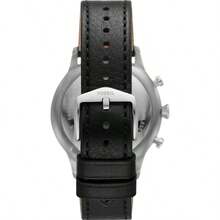 Fossil OSSIL Vintage Pilot Chronograph Watch For Men A Quartz Timepiece Featuring A Black Dial.