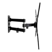 26-55" Adjustable Wall Mount Bracket Rotatable TV Stand TMX400 With Spirit Level - Black - View 5