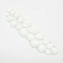 Transparent Cloud Shaped Wrist Rest Pad, Non-Slip Silicone Keyboard Mouse Pad, Creative Office Laptop Wrist Support