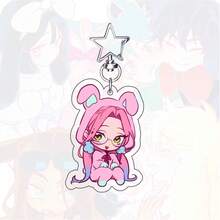 Llaveros colgantes de acrílico con personajes de anime ALIEN STAGE, incluyendo MIZI, SUA, TILL, IVAN, HYUNA, LUKA, regalos para fans y accesorios de cosplay