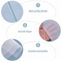 MAGICALCUTDIE 10pcs 14CT Plastic Cross-Stitch Fabric Cloth Square White 210x210x1mm - White - View 4