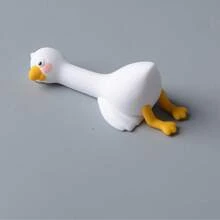 Desktop Emotion Stabilizing Stress Relief Drip Glue Squeaky Duck Decor For Computer, Car Dashboard, Screen