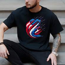 1/2/3PCS Patriotic American Flag Airplane Heat Transfer Template - Red, White, Blue, Fighter Jet And Smoke Trail - Easy Iron-On Application On T-Shirts, Hoodies, Bags, Pillows For Veterans Day, Aviation Enthusiasts - Durable Fabric Decor Gifts, DIY Clothing Decoration, Bold Graphics, Long-Lasting Printing, Apparel Embellishment, Fashionable Customization