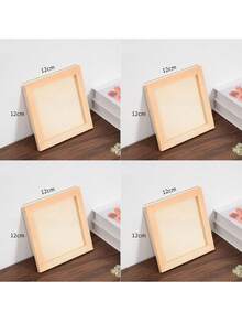 5 Paneles de lienzo de madera de 5 tamaños, 10 piezas en total, para pintura y manualidades - Tableros de arte de madera en blanco lisos para proyectos DIY, pintura de aceite y acrílico, pirografía y dibujo - Paneles con armazón duradero para artistas, principiantes y decoración del hogar creativa, 30*15cm/12*12cm/20*20cm/40*30cm/25*25cm 5 tamaños