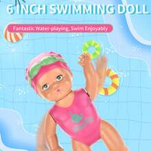 Electric Swimming Doll Toy, Children's Outdoor Swimming Pool Bathtub Water Play Toy For Summer, Electric With Multiple Swimming Modes, Very Fun Toy - Multicolor - View 5
