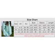 Women's Ocean Embroidered Hoodie Oversized Sweatshirt Casual Loose-Fit Top For Fall/Winte Layering And Everyday Outfits - 橘色 - 查看 3