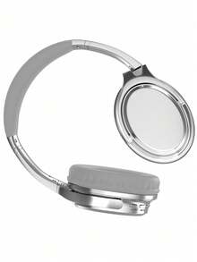 Auriculares Vintage De Metal - gris-plata - Ver 5