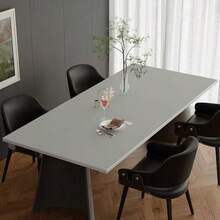 1 peça de protetor de mesa com proteção para os olhos. Pode ser usado como um protetor de escritório, mouse pad grande, protetor de mesa para laptop, bloco de escrita à prova d'água para escritório e casa, e protetor de mesa para alunos do ensino fundamental e médio. É resistente à água, óleo e manchas, resistente ao desgaste e possui um design moderno, tornando-o perfeito para decoração de casa e presentes de Natal.