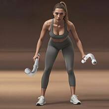 زوج من حبال التدريب اللاسلكية عالية الجودة الجديدة، مصممة للياقة البدنية وخسارة الدهون، التدريب البدني، والتمارين الهوائية