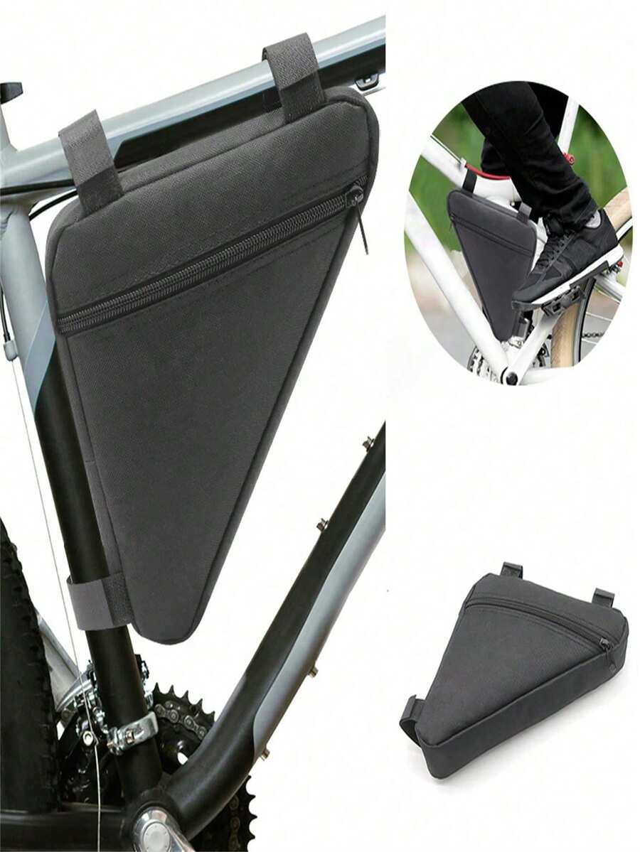 Multi-Functional Mountain Bike Bag, Large Capacity Front Frame Bag, Tool Bag, Mountain And Road Cycling Bag, Top Tube Bag - Multicolor - View 1