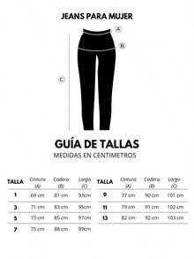 Jeans Skinny para Mujer de Tiro Medio Levanta Glúteos, Azul Oscuro con Rasgado Frontal, Ajuste Moldeador, Estilo Urbano - Azul - Ver 5