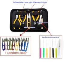 DIY Jewelry Tools Set, Includes Beading Needles, Scissors, Calipers, Copper Wire Cutters, Tweezers, Pliers And Awl, Suitable For Adult Jewelry Making And Repair, Holiday Gift Box (Pliers Colors May Vary) - Multicolor - View 16