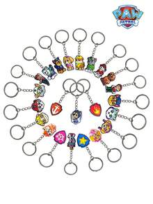 5pcs/10pcs Random Paw Patrol Cute Cartoon Character Keychains, Can Be Hung On Bags, Keys, Suitable As Gifts, Rewards, Etc. - Multicolor - View 1