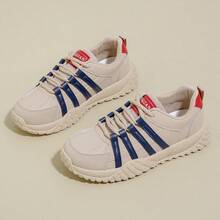 2025 New White Sneakers For Women, Korean Style Ins Casual Versatile Shoes For Street Style, Autumn - Blue - View 3