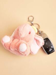 1 件小象钥匙扣、毛绒钥匙扣、可爱小象毛绒钥匙扣、创意包包钥匙扣、情侣钥匙扣、可爱动物钥匙扣、钥匙扣挂件、包包挂件、包包饰物、汽车钥匙扣、背包挂件、钱包挂件、情人节礼物、派对礼物、毕业礼物、精美礼物、教师礼物、周年纪念礼物、新年礼物、生日礼物、结婚礼物、感恩节礼物 - 彩色 - 查看 5