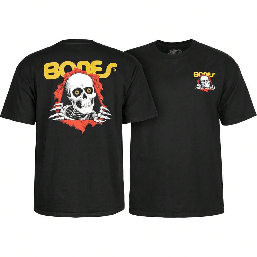 Powell Peralta Ripper T-Shirts - Negro - Ver 1