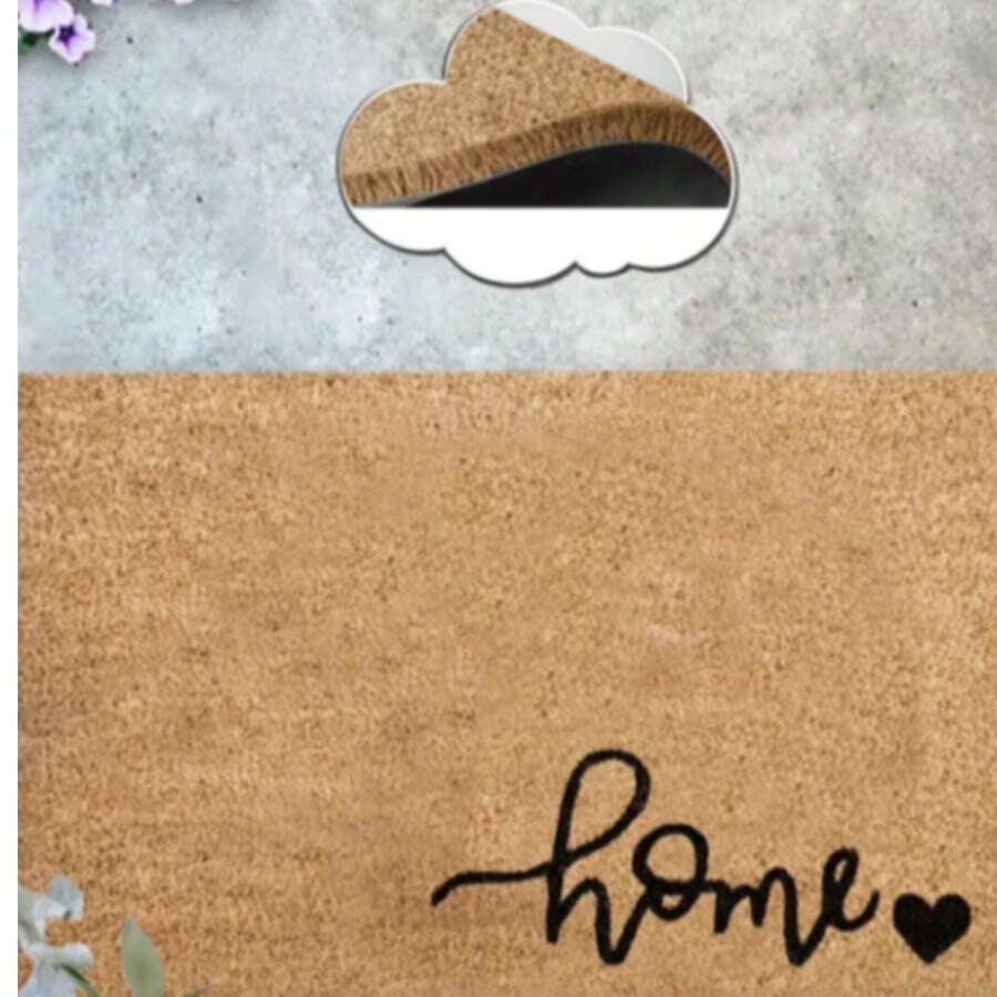 Thảm chùi chân bằng xơ dừa tự nhiên 40x60 cm với lớp lót PVC 100% chắc chắn – Bề mặt chải chống trơn trượt, giữ bụi bẩn – Độ dày 18-22 mm, bền chắc, sử dụng được cả trong nhà và ngoài trời. SẢN XUẤT TẠI THỔ NHĨ KỲ. - màu nâu - Xem 1