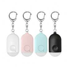New Personal Alarm, Women's Self-Defense Alarm, Outdoor Portable Alarm, Keychain Accessory, Self-Defense Keychain, Rechargeable Personal Alarm (130mAh Battery Capacity), Compact & Elegant Design, Flashlight, 130dB High-Decibel Alarm, LED Flashing Light, Suitable For Women And Elderly As Emergency Call Device