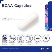 Pure Encapsulations BCAA Capsules | Hypoallergenic Supplement To Support Muscle Function During Exercise* | 60 Capsules - Flavor NameA - 查看 3